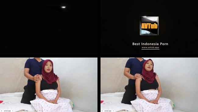 Stw hijab dipijat terapis brondong