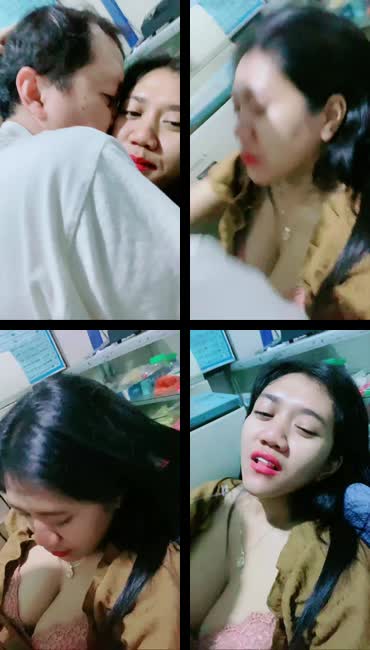 SI TANTE DIO.. DAPET TAMU OM OM TUWIR TAPI TAJIRR..